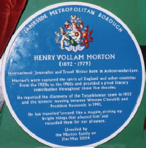 Blue plaque